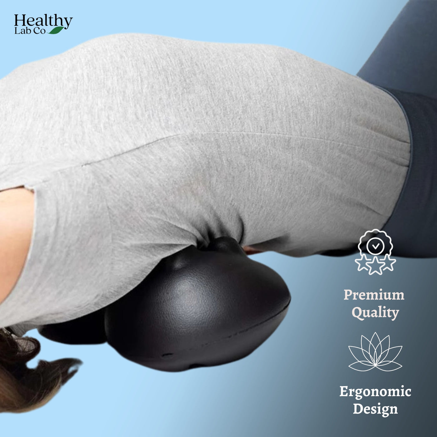  The Deep Tissue Doc™ Low Back Massager™ for deep Tissue Massage  of Low-Back : Health & Household