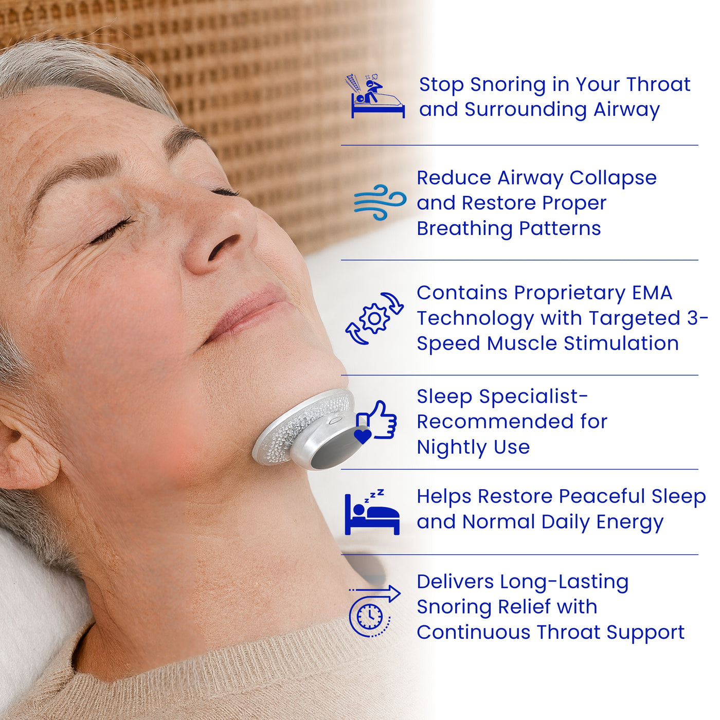 ThroatPulse Anti-Snoring Device