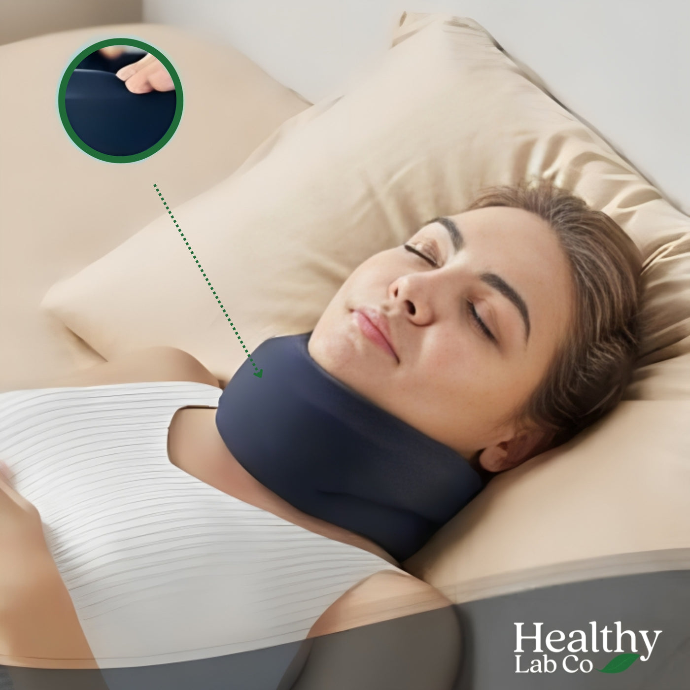 Cervicorrect - Tutore Per Il Collo Per Apnea Notturna, Tutore Cervicorrect - Tutore Per Il Collo Per Apnea Notturna, Tutore