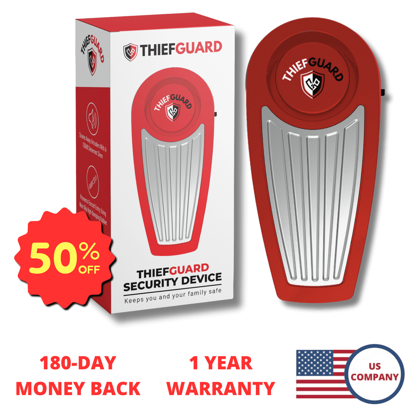 ThiefGuard™ Portable Security Device