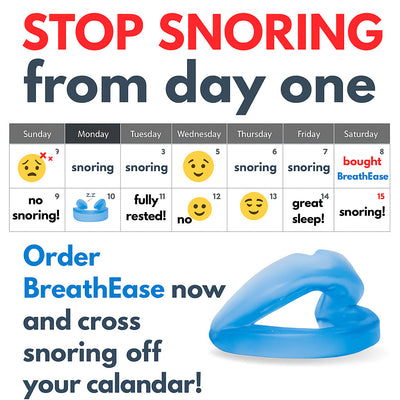 BreathEase Anti-Snore Guard