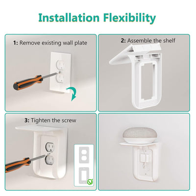 SmartHome Outlet Shelf