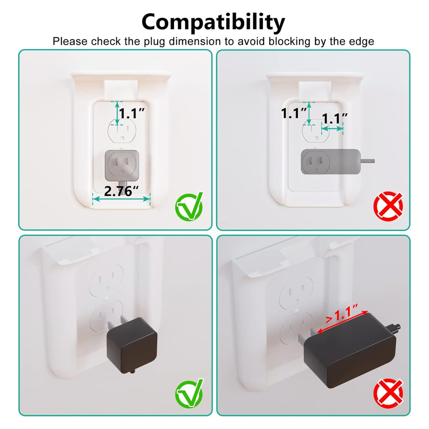 SmartHome Outlet Shelf