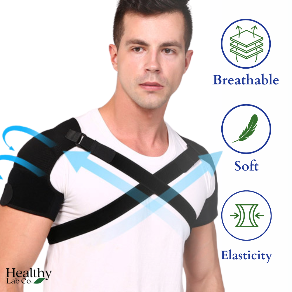 MaxProtect Double-Shoulder Brace – Healthy Lab Co