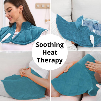 Neck & Shoulder Weighted Heat Therapy Wrap
